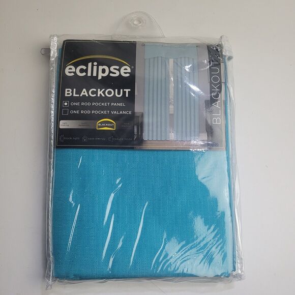 Eclipse Other - NEW Eclipse Kendall Turquoise Blackout Thermal Curtain Panel 42x63in #CT5